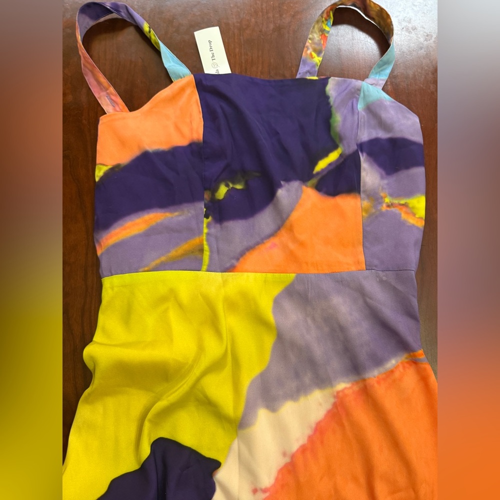Abstract Multicolor Maxi Dress - Picture 10 of 16